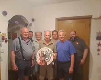 Foto: v.l. Eduard Graber, Dominik Winkler, Konrad Mairhofer, Alois Gruber, Joachim Trientbacher, Martin Flatz, Philipp Holzner